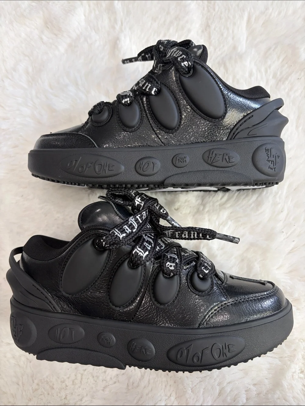 Puma La France’,Sneakers - Chunky Lace-Up Style,Kids Size 5.